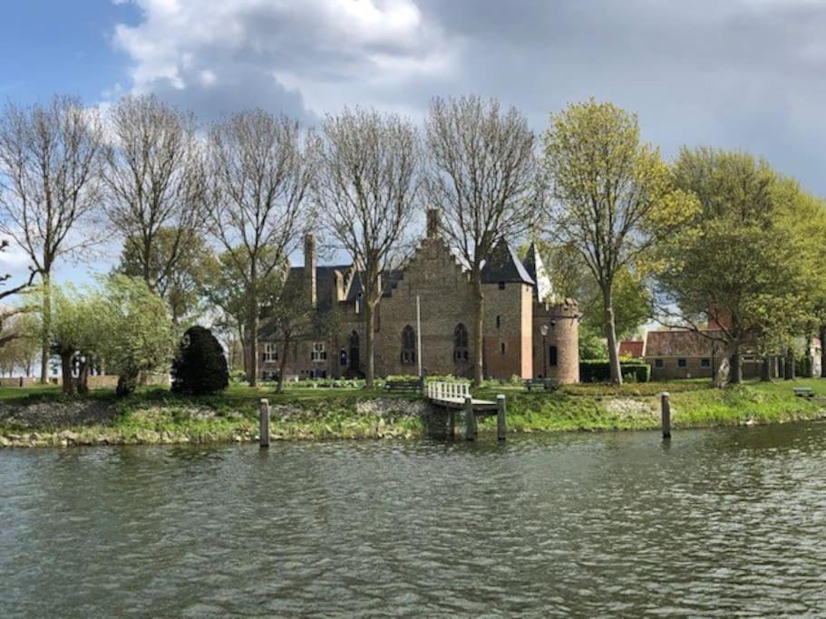 Villa Gezellige Pipo Met Grote Schommel Aan Het Water à Medemblik Extérieur photo